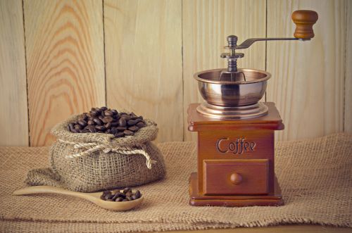 Kaffeemühle bild